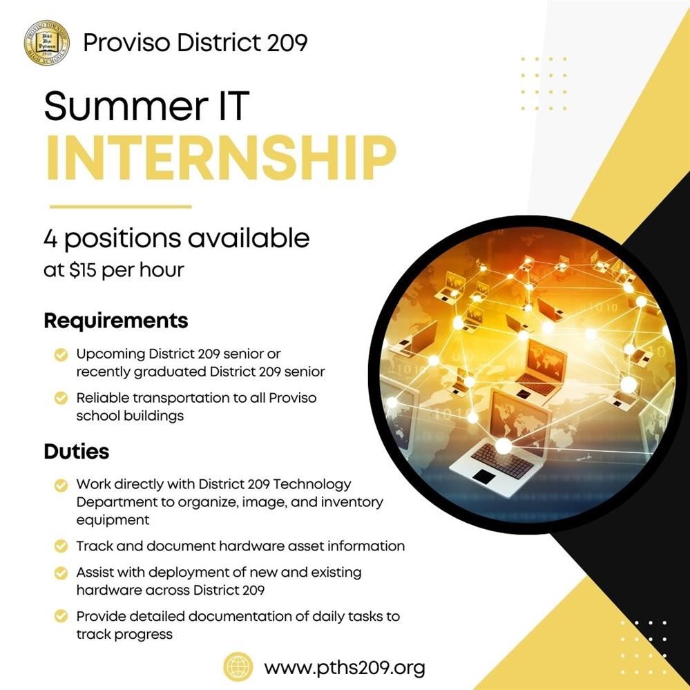  Summer IT Internship